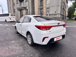 2018 Kia Rio IV, белый, 530000 рублей, вид 5