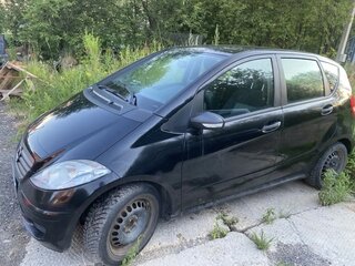 2007 Mercedes-Benz A-Класс 170 II (W169), чёрный, 365000 рублей, вид 3