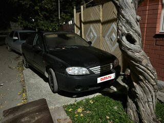 2007 Kia Spectra I Рестайлинг 2, чёрный, 185000 рублей, вид 2