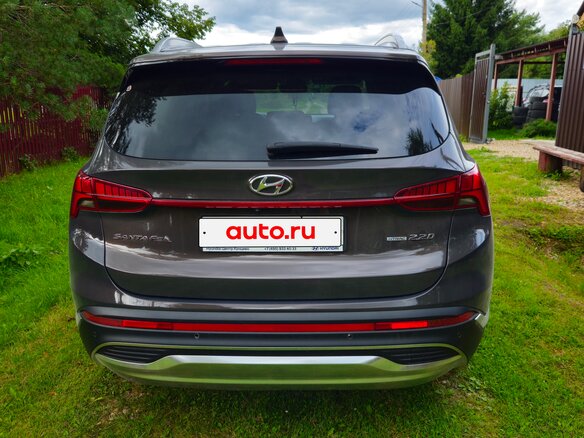2021 Hyundai Santa Fe IV Рестайлинг, коричневый, 3450000 рублей - вид 8