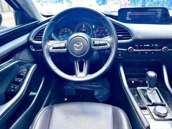 2023 Mazda 3 Axela IV (BP), чёрный - вид 7