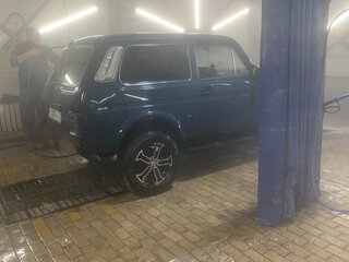 1996 Lada (ВАЗ) 2121 (4x4) I Рестайлинг, синий, 300000 рублей, вид 3