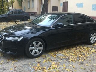 2015 Audi A6 IV (C7) Рестайлинг, чёрный, 1780000 рублей, вид 3