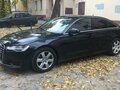 2015 Audi A6 IV (C7) Рестайлинг, чёрный - вид 2