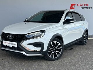 2024 Lada (ВАЗ) Vesta SW Cross I Рестайлинг (NG), белый, 1475000 рублей, вид 1
