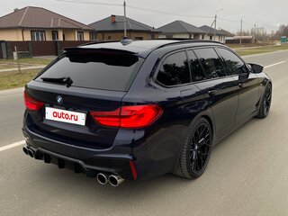 2017 BMW 5 серии 530d VII (G30/G31/G38), синий, 2700000 рублей, вид 5