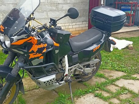 1992 Honda XRV 750 Africa Twin, чёрный, 280000 рублей, вид 3