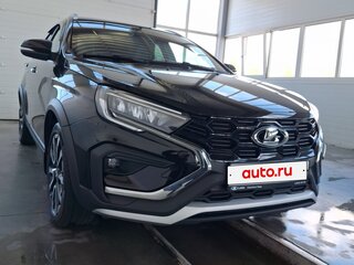 2024 Lada (ВАЗ) Vesta SW Cross I Рестайлинг (NG), чёрный, 1560000 рублей, вид 3