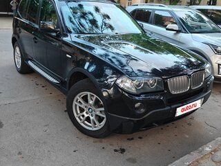 2006 BMW X3 25i I (E83) Рестайлинг, чёрный, 950000 рублей, вид 3