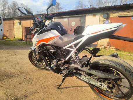 2021 KTM 390 Duke, белый, 520000 рублей, вид 5