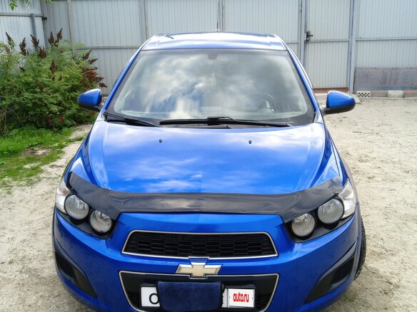 2012 Chevrolet Aveo II, синий, 650000 рублей