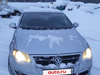 2006 Volkswagen Passat B6, серебристый, 360000 рублей, вид 3