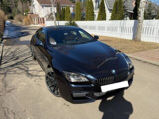 2012 BMW 6 серии Gran Coupe 640d III (F06/F13/F12), чёрный, 2424120 рублей, вид 5