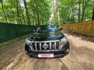 2014 Toyota Land Cruiser Prado 150 Series Рестайлинг 1, чёрный, 3300000 рублей, вид 1