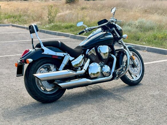 2004 Honda VTX 1300, чёрный, 700000 рублей - вид 2