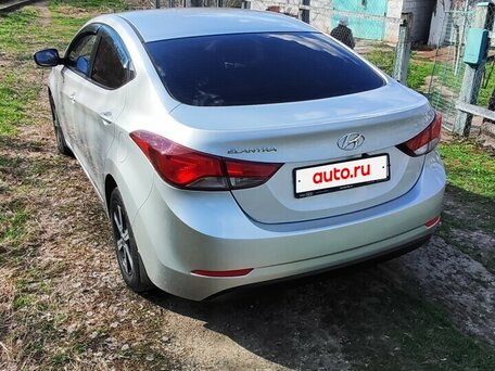 2014 Hyundai Elantra V (MD) Рестайлинг, серебристый, 950000 рублей, вид 5
