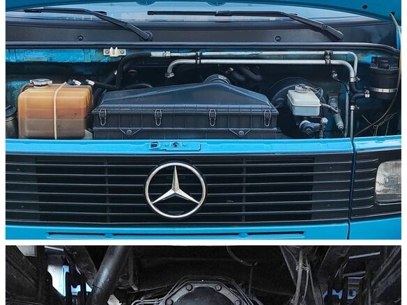 1993 Mercedes-Benz 609D, синий, 1000000 рублей - вид 7
