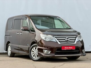 2015 Nissan Serena IV (C26), коричневый, 1475000 рублей, вид 4