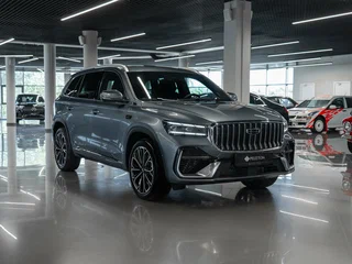 2025 Geely Monjaro (Xingyue L) I Рестайлинг 2 (China Market), синий, 4270000 рублей, вид 2