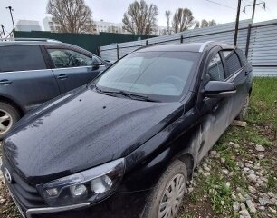 2021 Lada (ВАЗ) Vesta SW I, чёрный, 771891 рублей, вид 5
