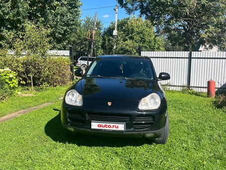 2005 Porsche Cayenne I (955), чёрный, 1500000 рублей, вид 5