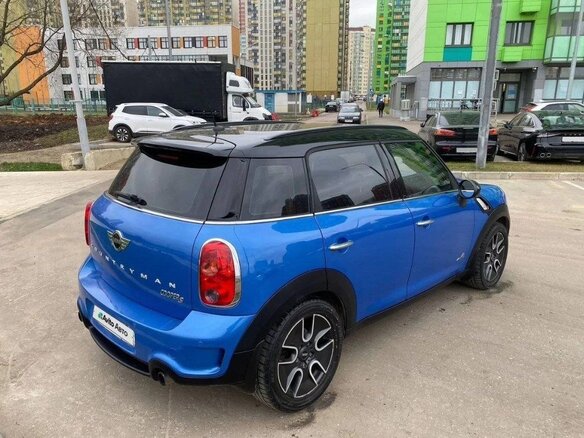 2011 Mini Countryman Cooper S I, голубой - вид 7