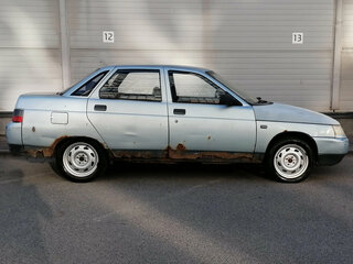 2001 Lada (ВАЗ) 2110, серебристый, 55000 рублей, вид 5