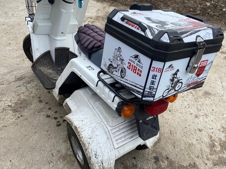 2000 Honda Gyro, белый, 100000 рублей, вид 5