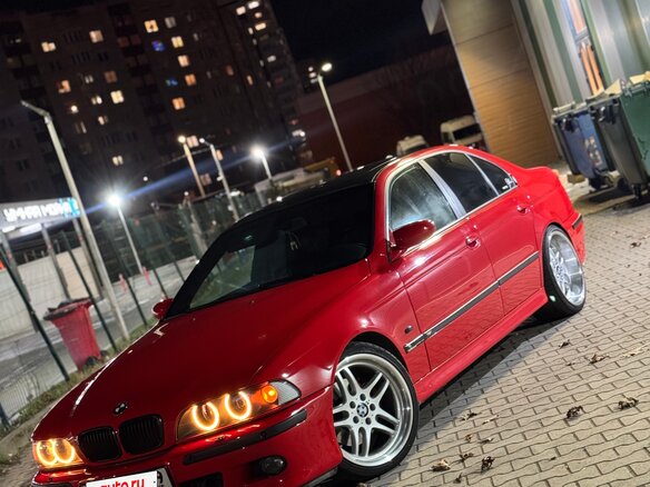 1998 BMW 5 серии 530d IV (E39), красный, 950000 рублей - вид 9