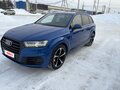 2017 Audi Q7 II (4M), синий, 4700000 рублей