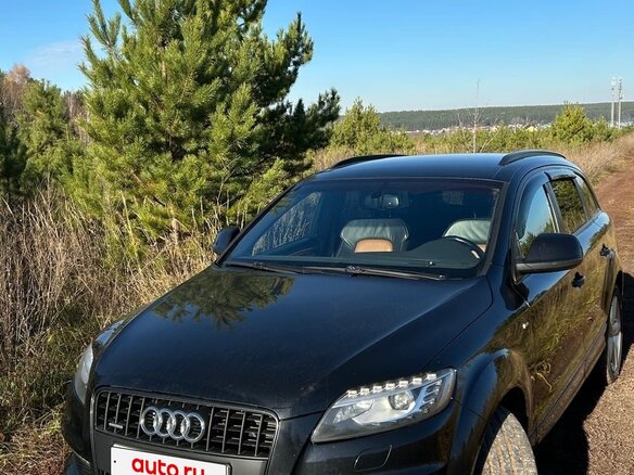 2013 Audi Q7 I (4L) Рестайлинг, чёрный, 2000000 рублей - вид 1