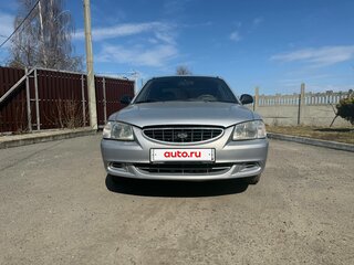 2007 Hyundai Accent ТагАЗ II, серебристый, 375000 рублей, вид 1