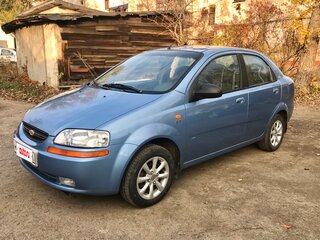 2004 Chevrolet Aveo I, голубой, 649000 рублей, вид 1