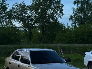 2005 Hyundai Accent ТагАЗ II, бежевый, 380000 рублей, вид 3