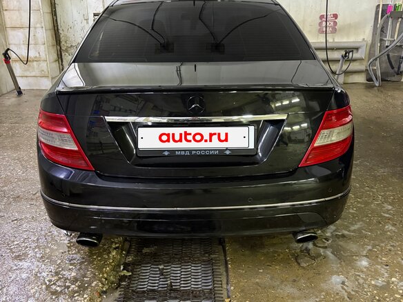 2008 Mercedes-Benz C-Класс 230 III (W204), чёрный, 600000 рублей - вид 2