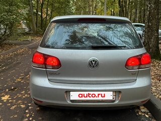 2011 Volkswagen Golf VI, серебристый, 850000 рублей, вид 3