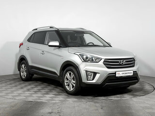 2017 Hyundai Creta I, серебристый, 1340000 рублей, вид 3