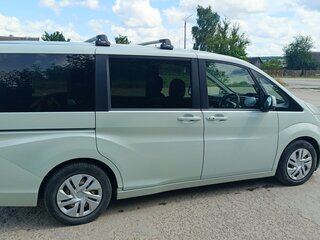 2018 Honda Stepwgn V Рестайлинг, белый, 1730000 рублей, вид 4