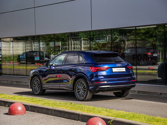 2021 Audi Q3 40 TFSI II (F3), синий, 3065565 рублей - вид 7