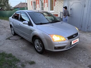 2007 Ford Focus II, серебристый, 375000 рублей, вид 2