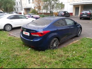 2012 Hyundai Elantra V (MD), синий, 710000 рублей, вид 3