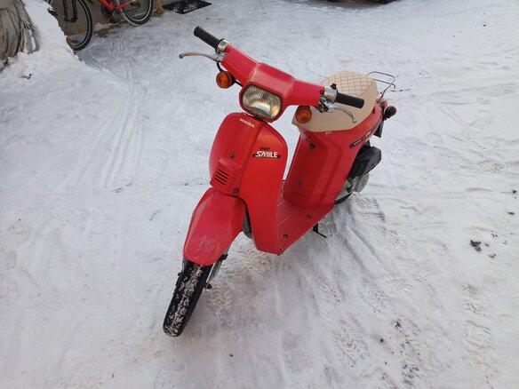 1986 Honda Eve Smile, красный, 65000 рублей - вид 12