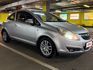 2008 Opel Corsa D, серебристый, 830000 рублей, вид 3