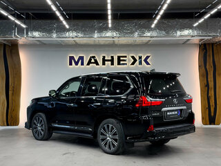 2020 Lexus LX 570 III Рестайлинг 2, чёрный, 10800000 рублей, вид 4