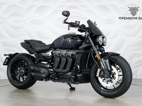 2025 Triumph Rocket III, чёрный, 2649000 рублей - вид 4