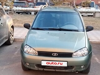 2009 Lada (ВАЗ) Kalina I, зелёный, 260000 рублей, вид 2