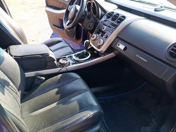 2008 Mazda CX-7 I, синий, 650000 рублей - вид 5