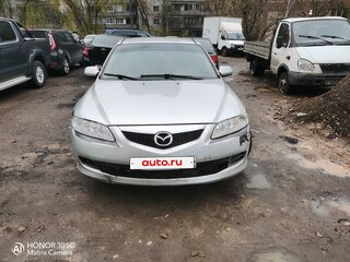 2006 Mazda 6 I (GG) Рестайлинг, серебристый, 350000 рублей, вид 1