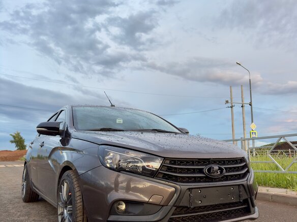 2017 Lada (ВАЗ) Vesta I, коричневый, 810000 рублей - вид 1