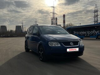 2005 Volkswagen Touran I, синий, 550000 рублей, вид 4